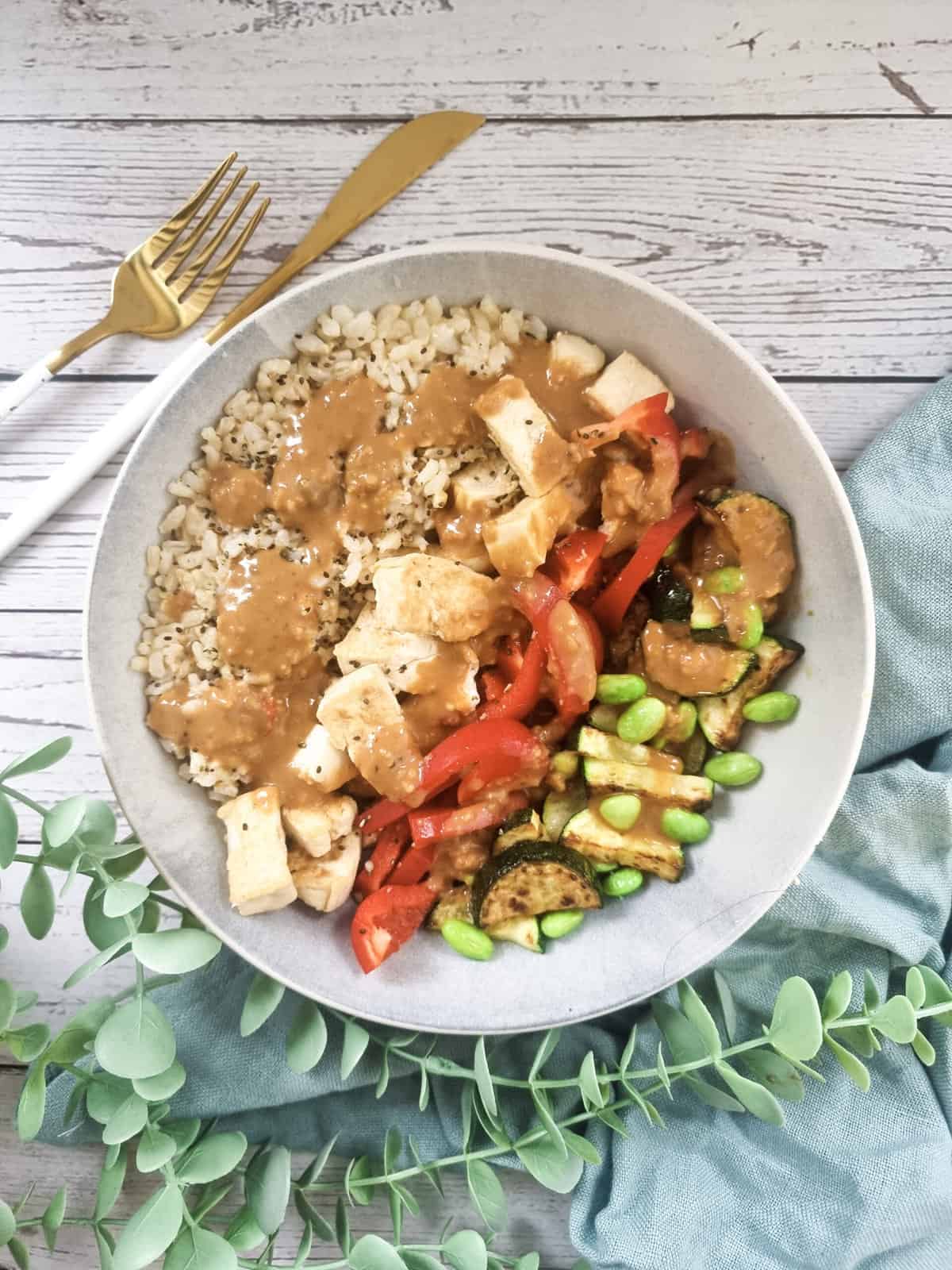 Satay Sauce without Coconut Milk Athlete Lunchbox