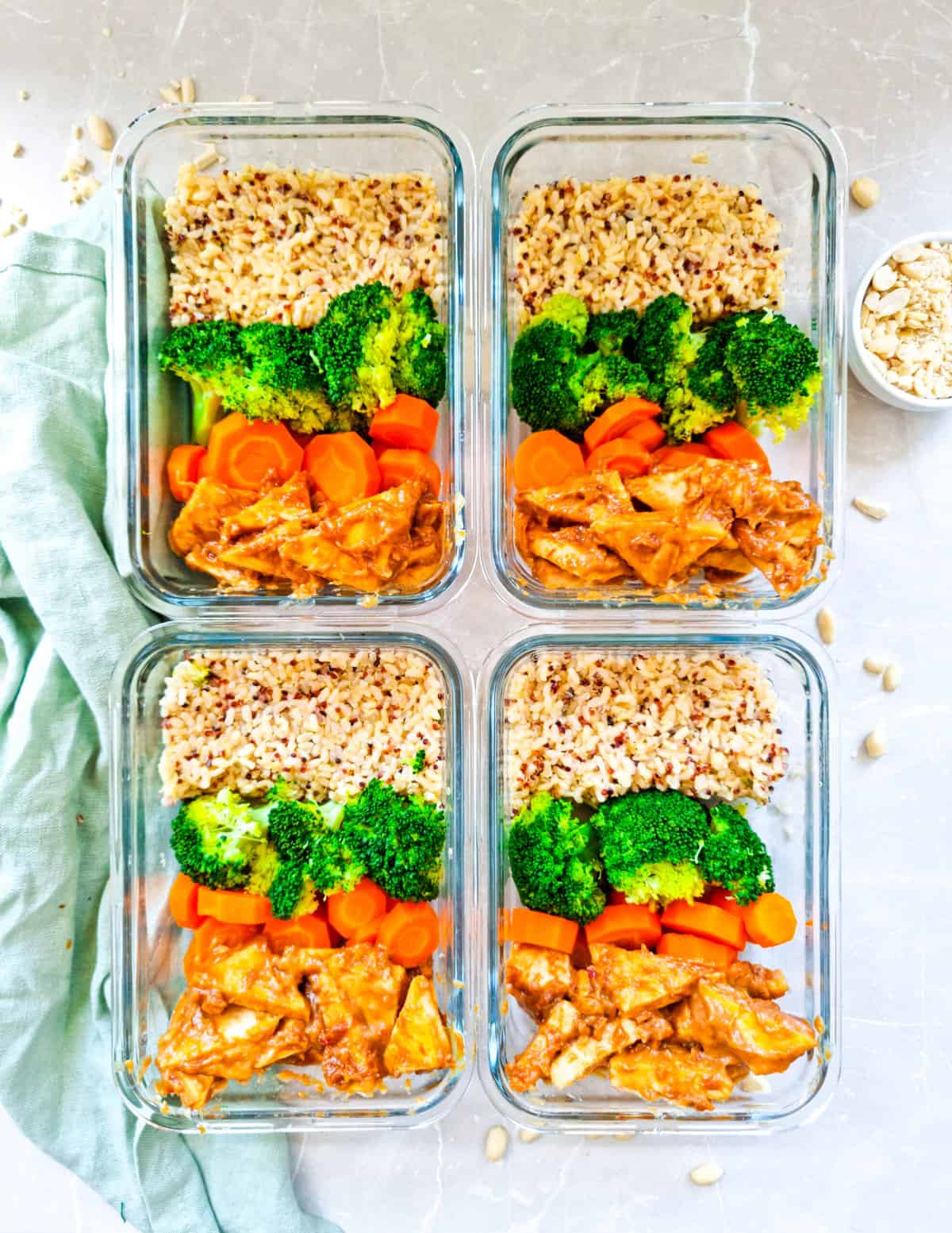 Satay Tofu Recipe - Athlete Lunchbox